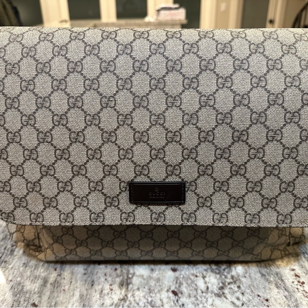 Gucci Diaper Bag - GG plus